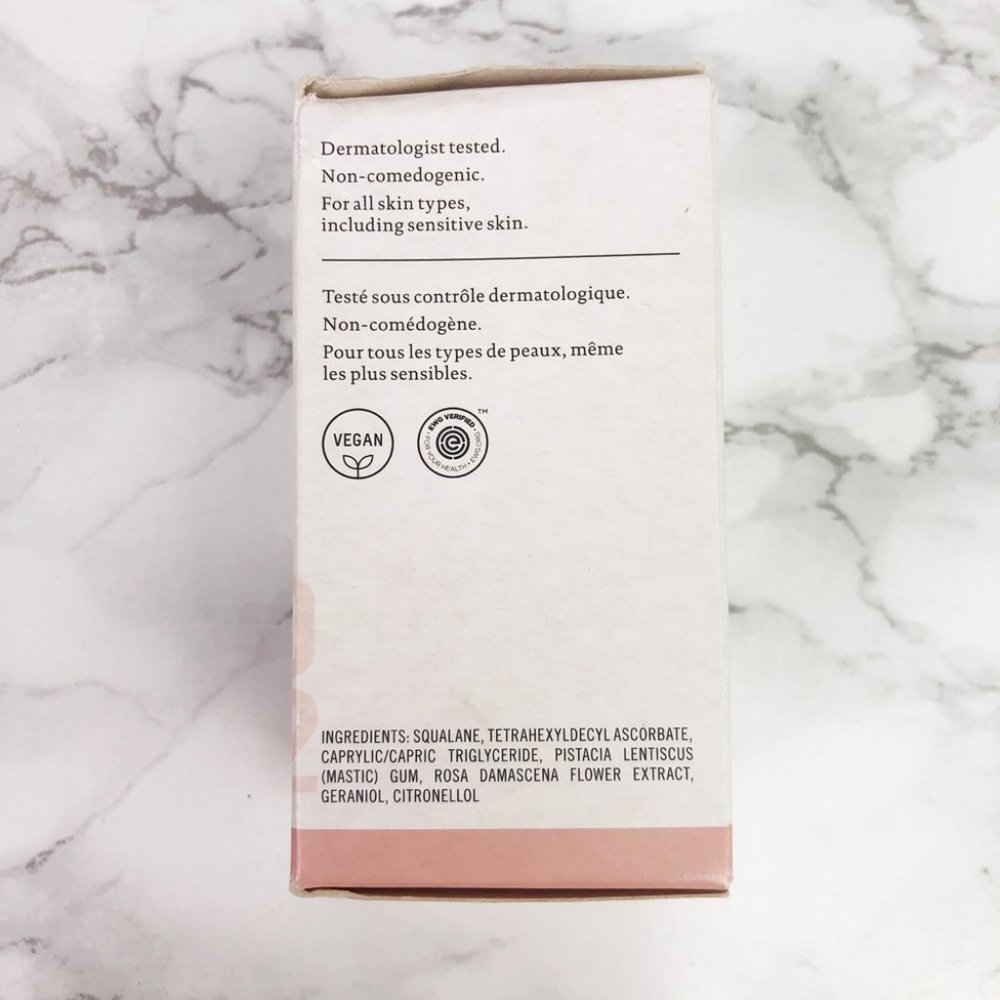 NIB Squalane + Vitamin C Rose oil - Biossance - Picture 8 of 14